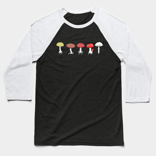 Death Cap & Co. Baseball T-Shirt by IsabelOtten